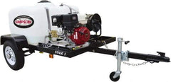 Simpson - Gas, 8.5 hp, 3,800 psi, 3.5 GPM, Cold Water Pressure Washer - CAT Triplex, 100' x 3/8" Hose - Eagle Tool & Supply