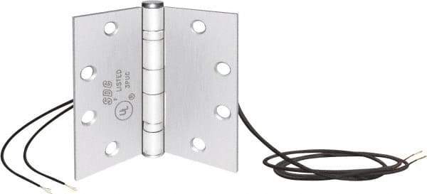 SDC - 4-1/2" Long x 4-1/2" Wide Steel Full Mortise Hinge - 2 Knuckles - Eagle Tool & Supply