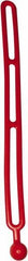 NoMarr - Light Duty Tie Down with Ball End - 16" OAL, Red - Eagle Tool & Supply