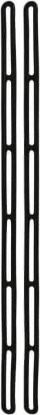 NoMarr - Heavy Duty Tie Down with Single/Double/Centering End - 48" OAL, Black - Eagle Tool & Supply