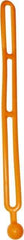 NoMarr - Light Duty Tie Down with Ball End - 16" OAL, Orange - Eagle Tool & Supply
