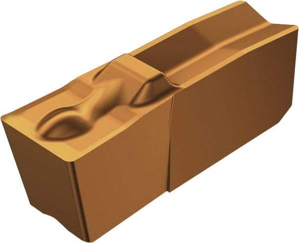Sandvik Coromant - 30030N151.3 4G Grade 1145, 3mm Cutting Width Carbide Grooving Insert - Neutral, 0.2mm Corner Radius, TiAlN/AlCr2O3 Finish - Eagle Tool & Supply