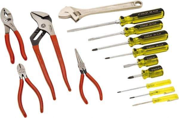 Proto - 14 Piece General Purpose Tool Set - Eagle Tool & Supply