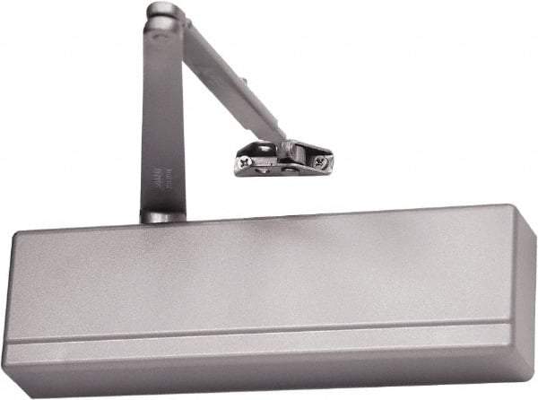 Sargent - Heavy-Duty Door Closer Manual Damper - Aluminum (Satin) Finish - Eagle Tool & Supply