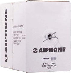 Aiphone - 22 AWG, 12 Wire, 500' OAL Shielded Automation & Communication Cable - PVC Insulation, 0.0253" OD - Eagle Tool & Supply