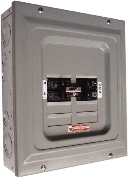Generac Power - 60 Amp, Power Generator Transfer Switch - For Use with Portable Generator - Eagle Tool & Supply