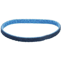 Dynabrade - 1/2" Wide x 12" OAL, Aluminum Oxide Abrasive Belt - Aluminum Oxide, Very Fine, Nonwoven, Cloth Backing, Wet/Dry - Eagle Tool & Supply