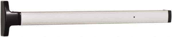 Falcon - 2' 6" to 3' 4-1/2" Door Width Concealed Vertical Rod Push Bar - Dark Bronze Finish - Eagle Tool & Supply