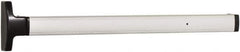 Falcon - 2' 6" to 3' 4-1/2" Door Width Concealed Vertical Rod Push Bar - Dark Bronze Finish - Eagle Tool & Supply