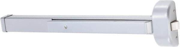 Arrow Lock - 3' to 4' Door Width Rim Exit Device - Aluminum Finish - Eagle Tool & Supply