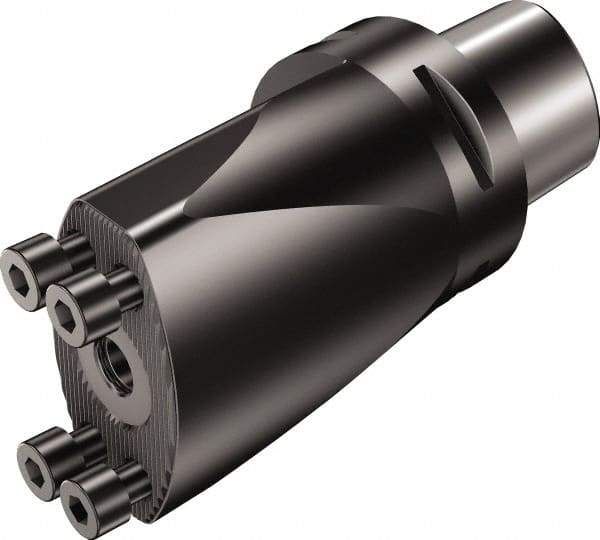 Sandvik Coromant - 73mm Max Drill Depth, 4xD, 17.5mm Diam, Indexable Insert Drill - 2 Inserts, C4 Modular Connection Shank - Eagle Tool & Supply