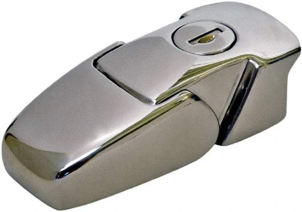 Value Collection - 3.09" Long x 1.35" Wide x 0.89" High, Over Center Draw Latch - 316 Stainless Steel, with Electropolished Finish - Eagle Tool & Supply