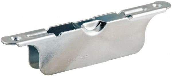 Made in USA - 1-1/4" Long x 0.63" Wide x 5.89" High, Draw Latch - Zinc Plated Steel, with Plain Steel Finish - Eagle Tool & Supply