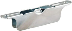 Made in USA - 1-1/4" Long x 0.63" Wide x 5.89" High, Draw Latch - Zinc Plated Steel, with Plain Steel Finish - Eagle Tool & Supply