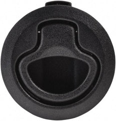 Value Collection - 1.96" Long x 0.88" Wide x 2.82" High, Flush Pull Latch - Polycarbonate, with Black Finish - Eagle Tool & Supply