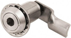 Made in USA - 2.1" Long x 1.14" Wide x 1/4" High, Compression Latch - 316 Stainless Steel, with Stainless Steel Finish - Eagle Tool & Supply