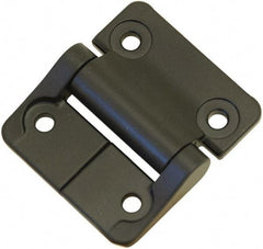 Value Collection - 2-1/4" Long x 2" Wide, Heavy Duty Hinge - Zinc, Black Finish - Eagle Tool & Supply
