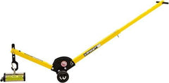 Mag-Mate - 400 Lb Load Capacity, Lift Magnet Dolly - 10" High x 41" Long x 13" Wide, 2 Poles - Eagle Tool & Supply