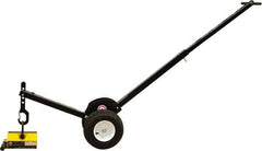 Mag-Mate - 400 Lb Load Capacity, Lift Magnet Dolly - 12" High x 41" Long x 13" Wide, 2 Poles - Eagle Tool & Supply