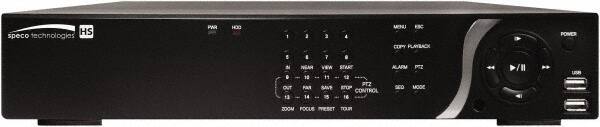 Speco - Security Camera Recorders Type: 16 Channel Digital Video Recorder with 2 TB Hard Drive Hard Drive Size: 2 TB - Eagle Tool & Supply
