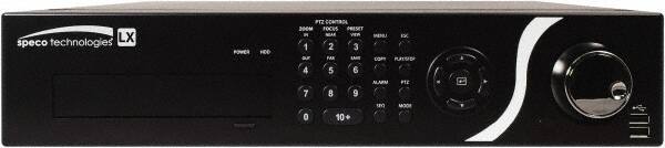 Speco - Security Camera Recorders Type: 16 Channel Digital Video Recorder with 3 TB Hard Drive Hard Drive Size: 3 TB - Eagle Tool & Supply