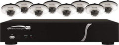 Speco - Security Camera Recorders Type: 8 Channel Plug & Play Network Video Recorder and IP Camera Kit Hard Drive Size: 2 TB - Eagle Tool & Supply