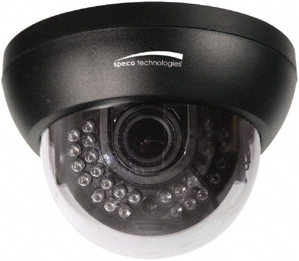 Speco - Indoor Variable Focal Lens Infrared Dome Camera - 2.8-12mm Lens, 700 Resolution Line, 5.12 Inch Diameter, 3.94 Inch High, Color Image - Eagle Tool & Supply
