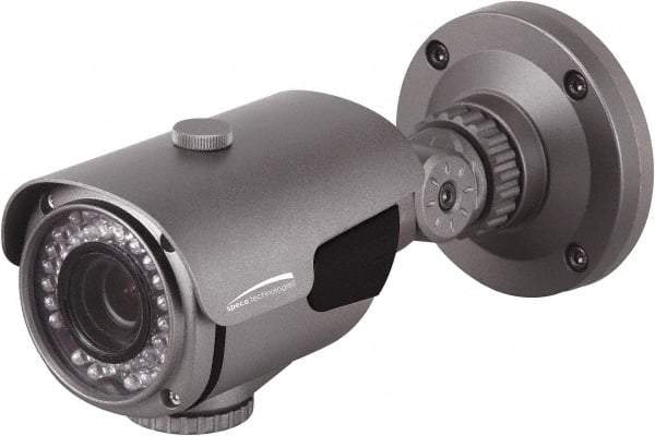 Speco - Indoor and Outdoor Variable Focal Lens Infrared Bullet Camera - 2.8-12mm Lens, 700 Resolution Line, 8.27 Inch Long x 3.94 Inch High x 3.94 Inch Wide, Color Image - Eagle Tool & Supply