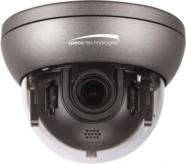 Speco - Indoor and Outdoor Variable Focal Lens Dome Camera - 2.8-12mm Lens, 700 Resolution Line, 5.12 Inch Diameter, 3.94 Inch High, Color Image - Eagle Tool & Supply