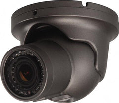 Speco - Indoor and Outdoor Variable Focal Lens Infrared Turret Camera - 3.7mm Lens, 1,000 Resolution Line, 3.8 Inch Diameter, 4.65 Inch High, Color Image - Eagle Tool & Supply