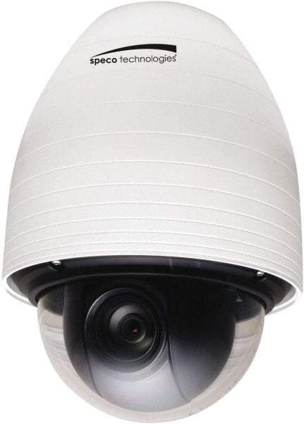 Speco - Indoor and Outdoor Variable Focal Lens PTZ Camera - 4.3-129mm Lens, 1920 x 1080 Pixels, 7.68 Inch Diameter, 9.01 Inch High, Color Image - Eagle Tool & Supply