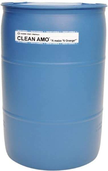 Master Fluid Solutions - 54 Gal Drum Cleaner/Degreaser - Liquid, Natural Solvent Extracted from Corn & Oranges, Low Odor - Eagle Tool & Supply