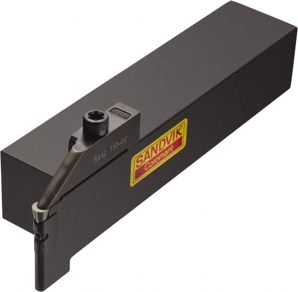 Sandvik Coromant - R/L176.9, Right Hand Cut, 32mm Shank Height x 36mm Shank Width, Neutral Rake Indexable Turning Toolholder - 170mm OAL, RCGX 06 06 00, RCGX 24 Insert Compatibility, Series T-Max - Eagle Tool & Supply