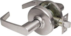 Corbin Russwin - Passage Lever Lockset - 2-3/4" Back Set, Steel, Brushed Chrome Finish - Eagle Tool & Supply