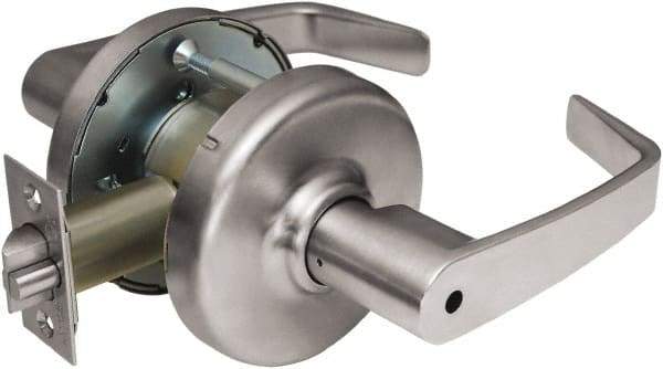 Corbin Russwin - Passage Lever Lockset - 2-3/4" Back Set, Steel, Brushed Chrome Finish - Eagle Tool & Supply