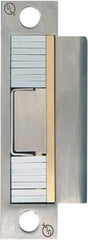 Securitron - 4.88" Long x 1-1/4" Wide, Stainless Steel Finish, Electric Door Strike - 24 VDC, Corded Power, Zinc Alloy - Eagle Tool & Supply