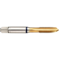 ‎4-40 2FL 2B Cobalt Spiral Point Plug Black Ring Tap-TiN - Eagle Tool & Supply