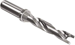 Seco - Crownloc Plus Series, 19 Head Connection, 5xD, 3/4" Shank Diam, Drill Body - 132mm Body to Flange Length, SD405 Toolholder, 19mm Nose Diam, 113mm Flute Length - Eagle Tool & Supply