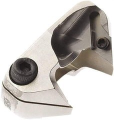 Seco - Series Crownloc Plus, 18mm ID, 40mm Overall Diam, 20mm OAL Drilling Chamfer Ring - VCGX090202 Insert, 45° Chamfer, 2 Inserts - Eagle Tool & Supply