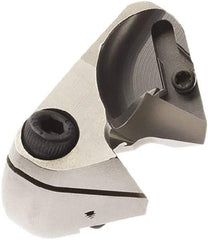 Seco - Series Crownloc Plus, 15mm ID, 40mm Overall Diam, 20mm OAL Drilling Chamfer Ring - VCGX090202 Insert, 45° Chamfer, 2 Inserts - Eagle Tool & Supply