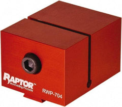 Raptor Workholding - 3/4" Jaw Width, 1.82" High x 2.35" Long x 2.95" Wide Dovetail Vise - For Use with 4 & 5 Axis Workholding Systems - Eagle Tool & Supply