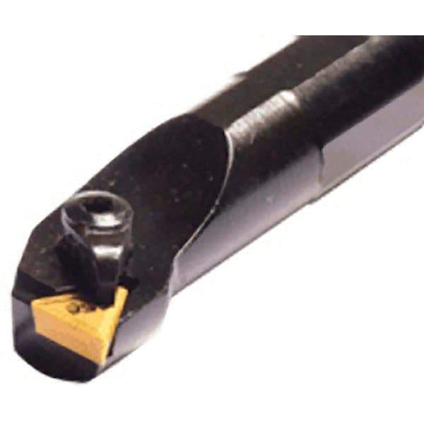 Iscar - 0.945" Min Bore Diam, 10" OAL, 3/4" Shank Diam, S-CTFPR Indexable Boring Bar - TP.. 32.. Insert, Clamp Holding Method - Eagle Tool & Supply