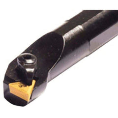 Iscar - 0.945" Min Bore Diam, 10" OAL, 3/4" Shank Diam, S-CTFPR Indexable Boring Bar - TP.. 32.. Insert, Clamp Holding Method - Eagle Tool & Supply