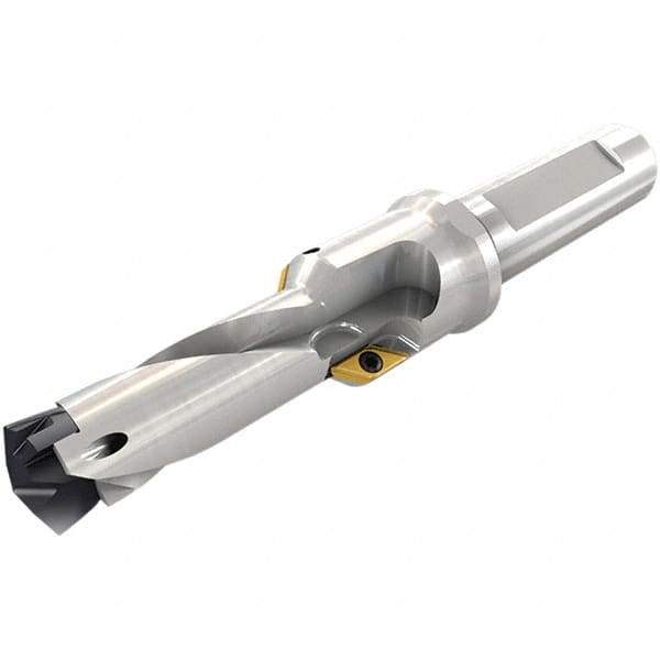 Iscar - 0.787 to 0.823" Diam, 1.65" Max Drill Depth, 1" Shank Diam, 5.28" OAL, Replaceable Tip Drill - AOMT, FCP, HCP-IQ, ICG, ICK, ICK-2M, ICM, ICP, iCP-2M, QCP-2M Insert, 20 Seat Size, DCNT Toolholder, Series Pre-Thread - Eagle Tool & Supply