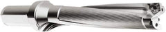 Seco - 110mm Max Drill Depth, 5xD, 22mm Diam, Indexable Insert Drill - 2 Inserts, 25mm Shank Diam, Straight Shank - Eagle Tool & Supply