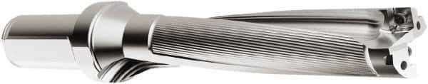 Seco - 225mm Max Drill Depth, 5xD, 45mm Diam, Indexable Insert Drill - 2 Inserts, 40mm Shank Diam, Straight Shank - Eagle Tool & Supply