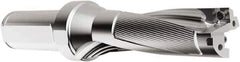 Seco - 162.05mm Max Drill Depth, 3xD, 2-1/8" Diam, Indexable Insert Drill - 2 Inserts, 1-1/2" Shank Diam, Straight Shank - Eagle Tool & Supply