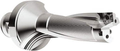 Seco - 66mm Max Drill Depth, 3xD, 22mm Diam, Indexable Insert Drill - 2 Inserts, 28mm Shank Diam, Straight Shank - Eagle Tool & Supply