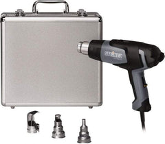 Steinel - 120 to 1,100°F Heat Setting, 1 to 13 CFM Air Flow, Heat Gun Kit - 120 Volts, 13.2 Amps, 1,600 Watts, 6' Cord Length - Eagle Tool & Supply