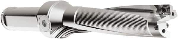 Seco - 4-3/4" Max Drill Depth, 4xD, 30.15mm Diam, Indexable Insert Drill - 2 Inserts, 1-1/4" Shank Diam, Straight Shank - Eagle Tool & Supply